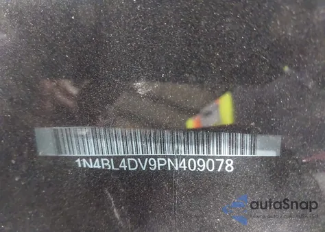 2023 Nissan Altima Sv Fwd z USA, uszkodzony, nr VIN 1N4BL4DV9PN409078